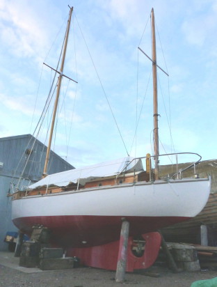 Classic wooden yacht survey